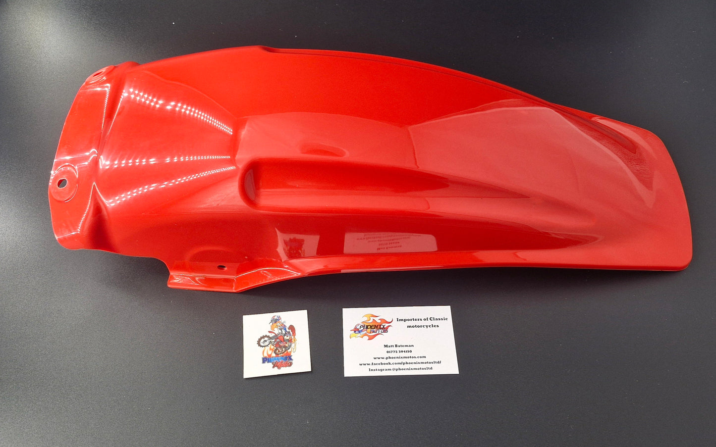 1983 1984 Honda CR 125 250 480 500 Rear Fender Injection Molded