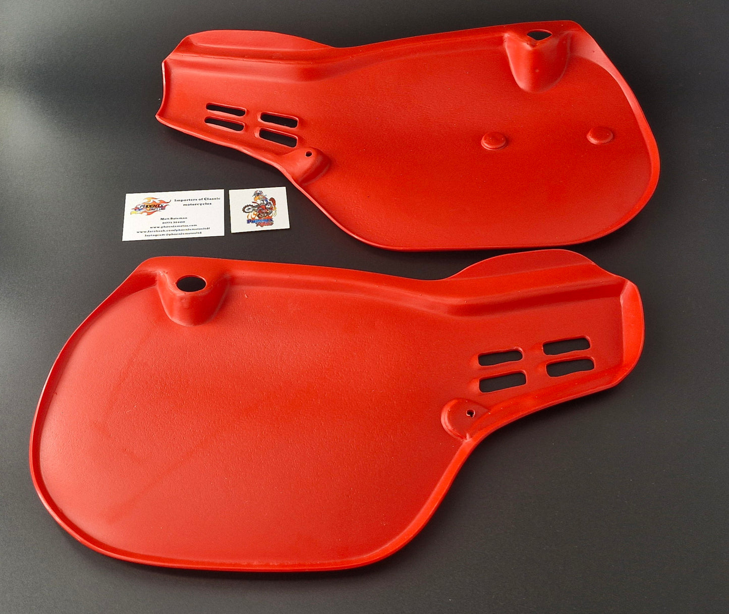 1984 Honda CR 125, 250, & 500 Side Panels Flash Red CR125 CR250 CR500