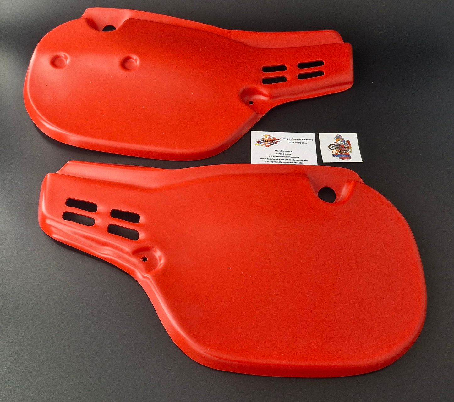 1984 Honda CR 125, 250, & 500 Side Panels Flash Red CR125 CR250 CR500