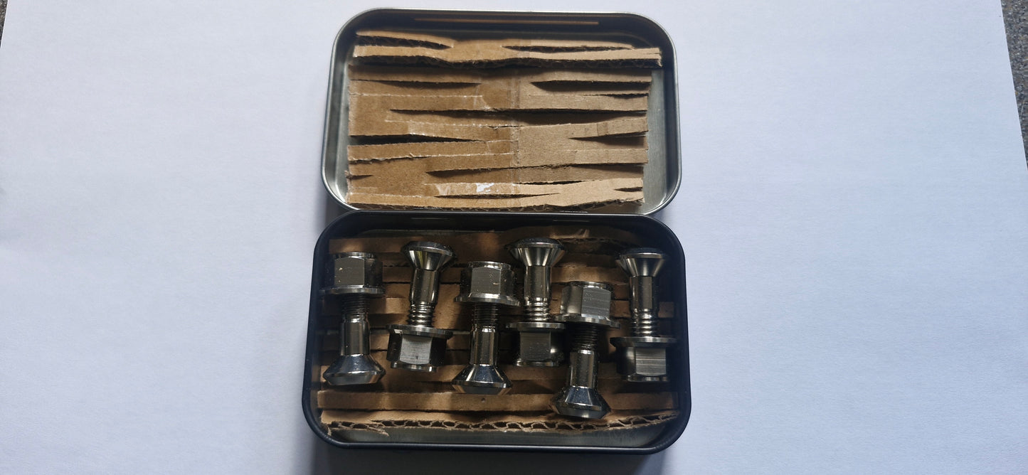 Phoenix Motos Titanium GR5 Sprocket Bolt set M8x30 STD SPROCKET BOLTS