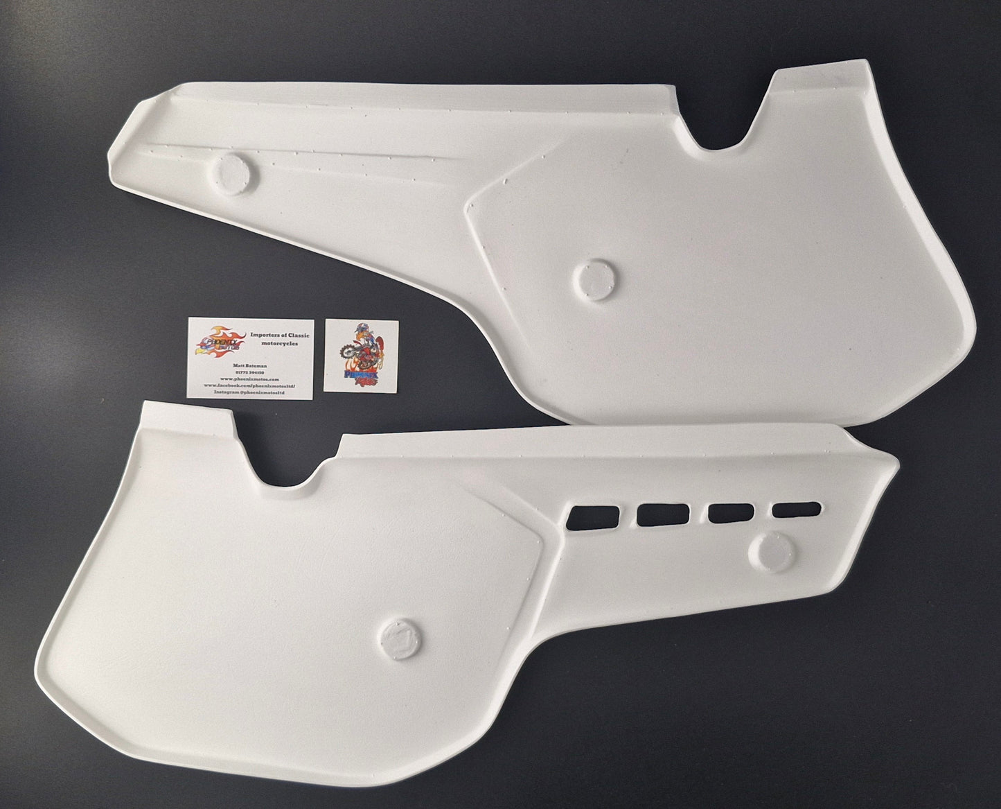 1985/1986 KTM Side Panels White