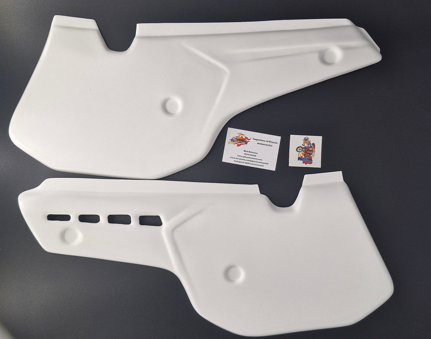 1985/1986 KTM Side Panels White
