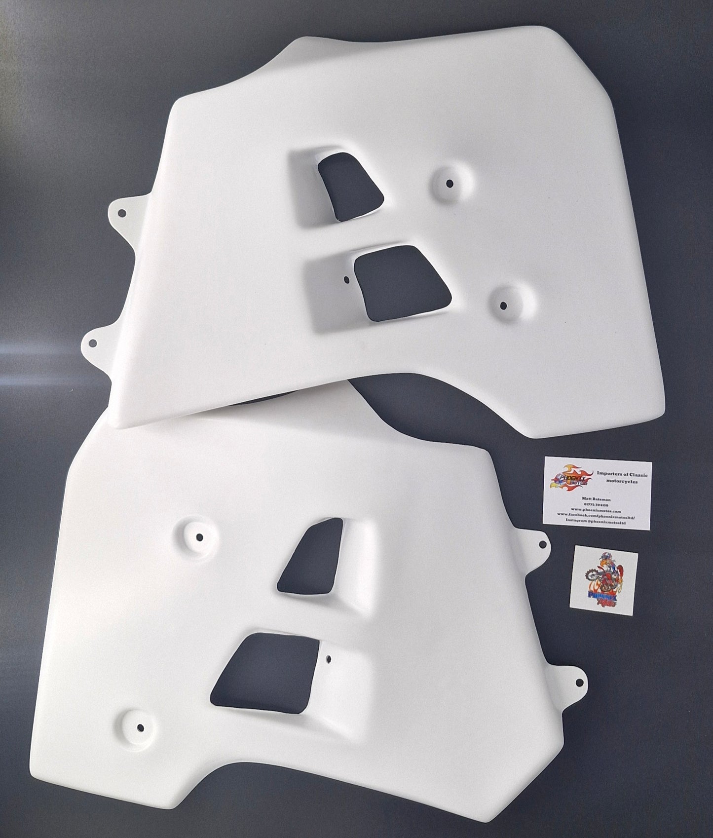 1991-1999 Husqvarna WXE WXC TE TC 350 410 610 Radiator Shrouds