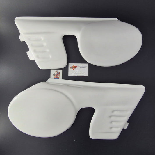 1980 KTM Side Panels White