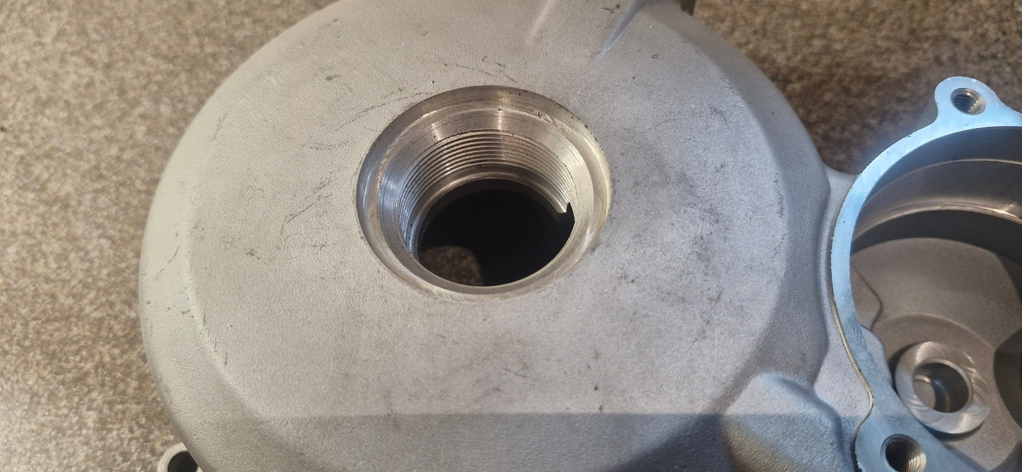 Discounted LEFT SIDE ENGINE COVER SUZUKI 2002-2020 DRZ 400 E S SM 11483-29F00 11351-29F60 (Copy)