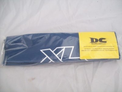 1985-1987 Honda XL 600R Seat Cover Blue w/ Outline Logo