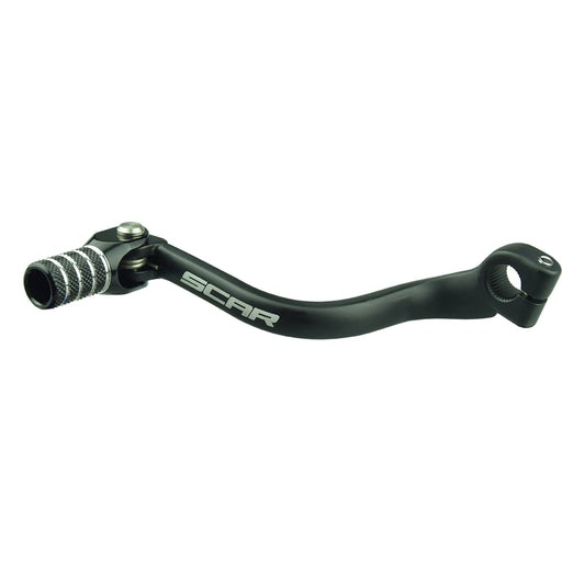 GEAR SHIFT LEVER BLACK 94-08 KAWASAKI KX 125 250 TIP SCAR GSL326BK