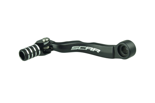 GEAR SHIFT LEVER BLACK 17-26 GASGAS HUSQVARNA KTM MC TC TE SX XC EXC 85 125 150 SCAR GSL515BK