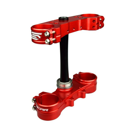 TRIPLE CLAMPS RED BETA RR 16-23, OFFSET 20mm SCAR S7410