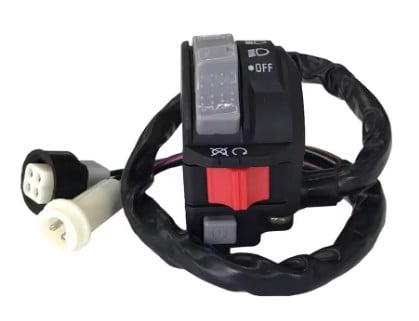 LEFT HANDLEBAR KILL LIGHT SWITCH 1986-1994 YAMAHA MOTO-4 YFM 225 250 350 WARRIOR 59V-83973-02-00