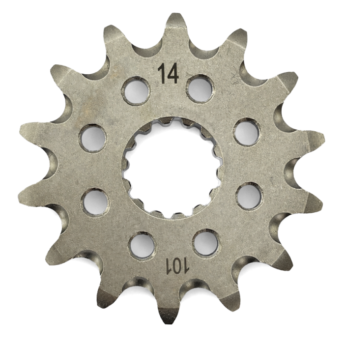FRONT SPROCKET DUCATI DESMO 450 MX PROX 07.FS84026-14, GROOVED & LIGHTENED