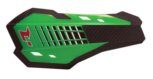 HP2 HANDGUARD KTM STYLE GREEN, RTECH R-REPPMHP2VE0, MX/ENDURO, HUSQVARNA KTM FITMENT