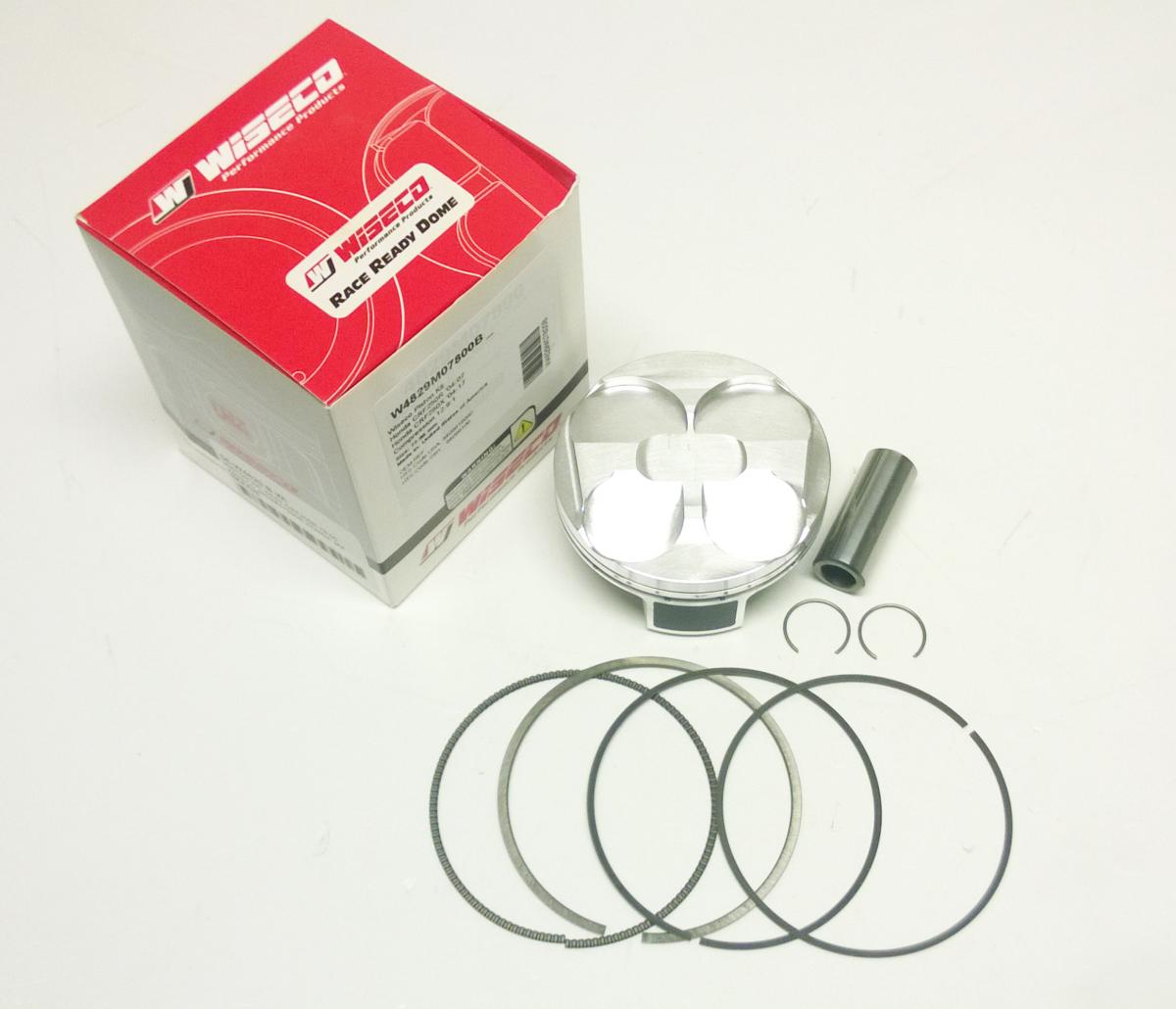 PISTON KIT 04-07 CRF250R 78.00, WISECO 4829M07800A HONDA MX