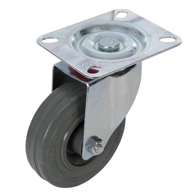 CASTOR SWIVEL WHEEL EACH 100MM 70KG, 100MM WHEEL70KG, TOOLSTREAM 443003