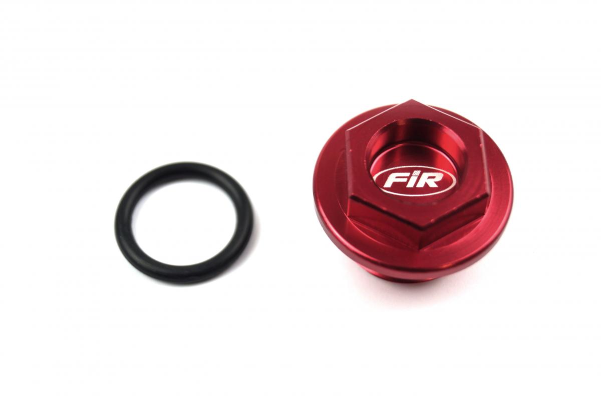 OIL FILLER PLUG ALLOY BETA EVO ASOP-17 RED