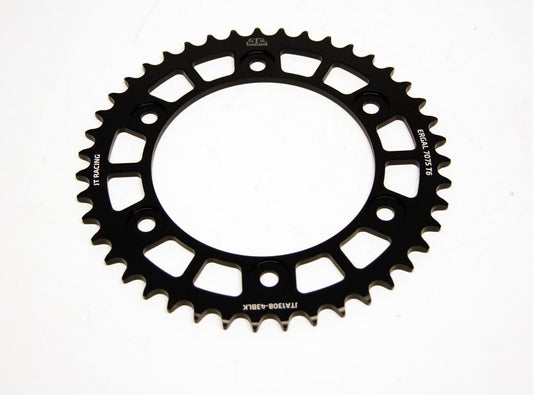 REAR SPROCKET ALLOY JTA1308.43BLK, CHAIN CONVERSION 520 JT RACELITE, HONDA ROAD JTR1308