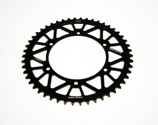 REAR SPROCKET ALLOY BLACK 460, JTA460.50BLK 7075-T6 Aluminium