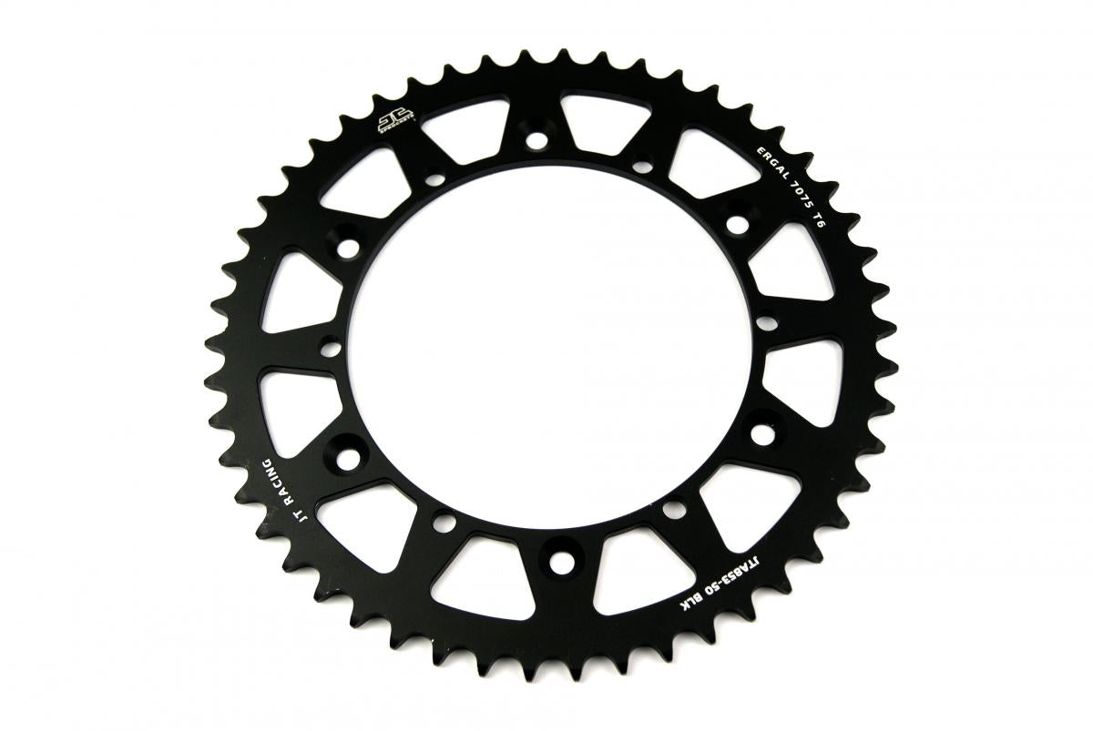 REAR SPROCKET ALLOY BLACK, JTA853.50BLK 7075-T6 Aluminium