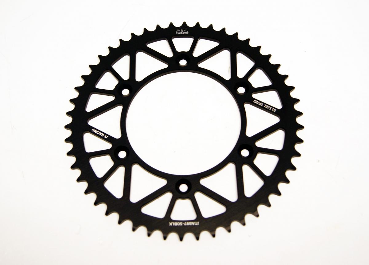 REAR SPROCKET ALLOY BLACK, JTA897.50BLK