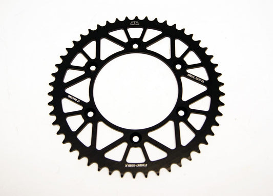 REAR SPROCKET ALLOY BLACK, JTA897.50BLK