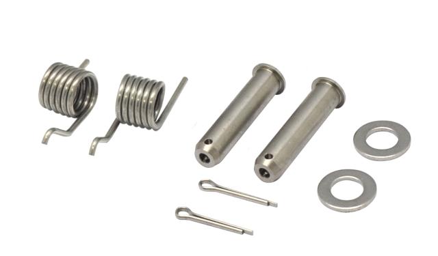 FOOT PEG SPRINGS & PINS YAM SUZ, FIR BRAND ASFP-11