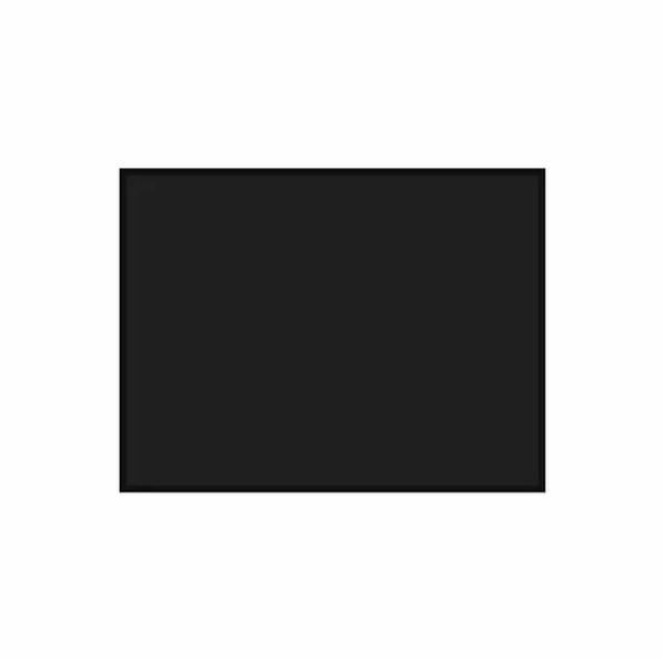 GAZEBO SIDE WALL PANEL PLAIN BLACK 3x3m VELCRO ATTACHMENT