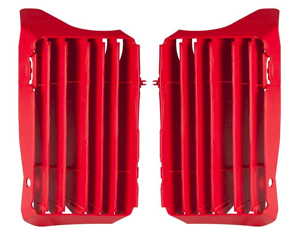 RAD LOUVERS OVERSIZE RED, CRF 450R/RWE/RX 2021-24, RTECH R-GRCRFRS0021