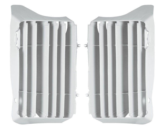 RAD LOUVERS OVERSIZE WHITE, CRF 450R/RWE/RX 2021-24, RTECH R-GRCRFBN0021