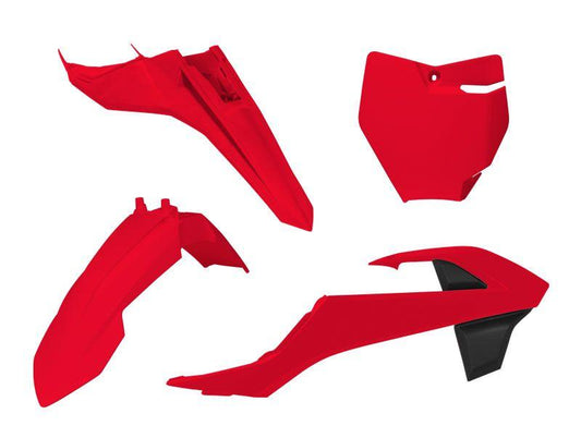 PLASTIC KIT/4 16-23 KTM SX65, RED RTECH R-KITKTM-RG0-500, GASGAS MC 65 2021-2023