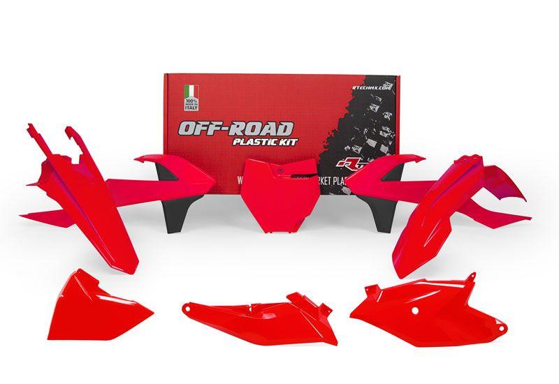 PLASTIC KIT/6 18-24 KTM SX85, RED RTECH R-KITKTM-RG0-185, GASGAS MC 85 2021-2023