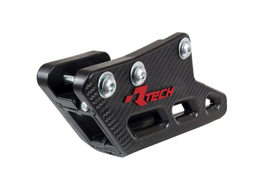 MONOBLOCK R2.0 WORX CHAIN GUIDE, R-CRUKXFNR0020, KAWASAKI, BLACK WEAR PAD