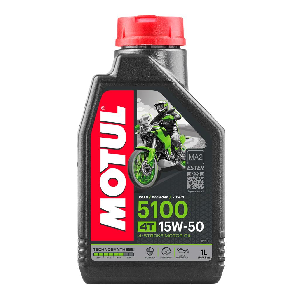 5100 15W50 4T 1 Litre, MOTUL 450033, 12, Motorcycle, TECHNOSYNTHESE