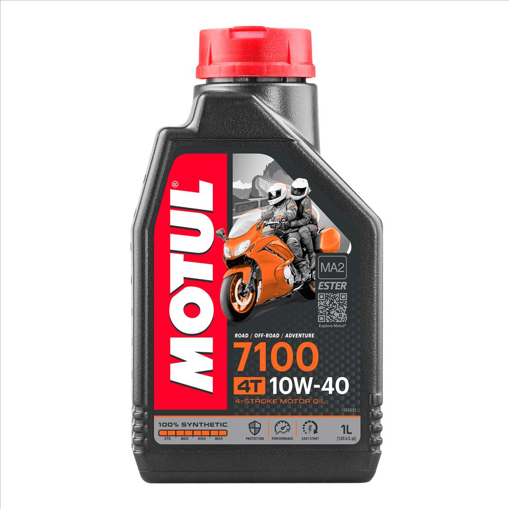 7100 10W40 4T 1 Litre, MOTUL 450016, 12, Motorcycle, 100% SYNTHETIC