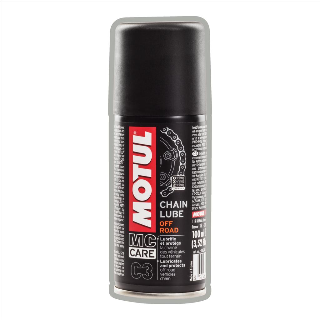 C3 CHAIN LUBE OFF ROAD 100ml, MOTUL 450133, 12, Specialities, Maintenance
