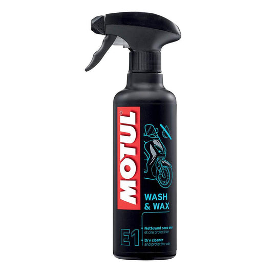 E1 WASH & WAX 400ml, MOTUL 450137, 12
