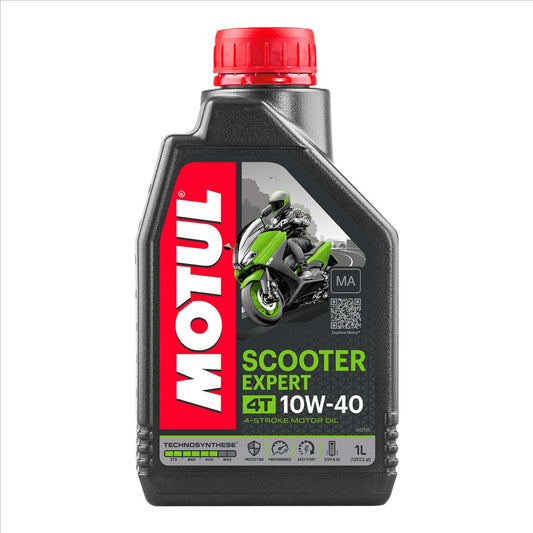 SCOOTER EXPERT 4T 10W40 MA 1 Litre, MOTUL 450051, BOX=12, Motorcycle, TECHNOSYNTHESE