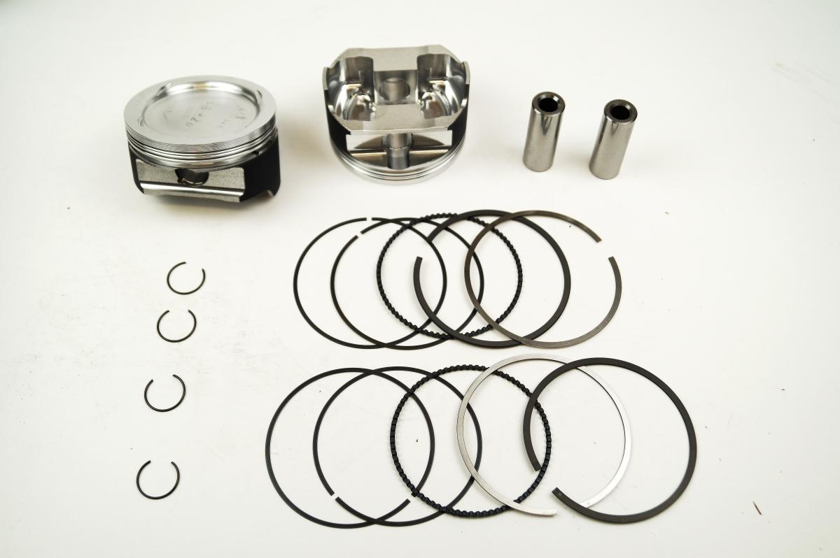 PISTON KIT 05-13 KVF750 85.00 STD, FORGED WOSSNER K8987DA-2, HIGH COMPRESSION