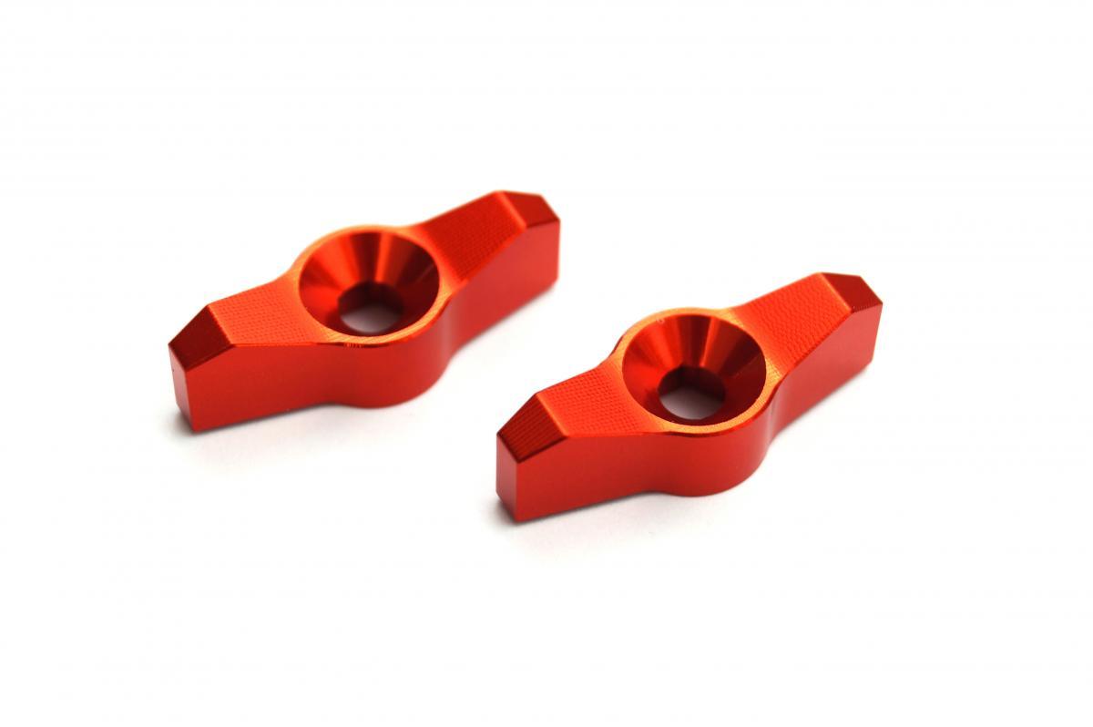 KTM FORK ADJUSTER CNC ALLOY, FIR ASOT-432, ORANGE CNC, RP10021