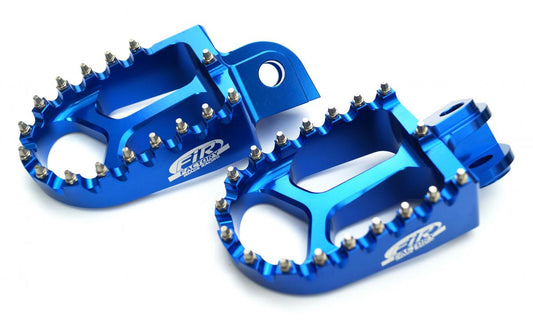 FOOT PEGS BLUE GASGAS/HUSQVARNA/KTM, FIR ASF-05, CNC ALLOY, 59003041250, 59003040250