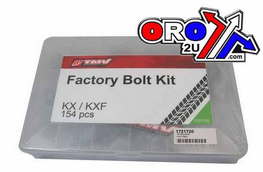 BOLT KIT FACTORY KX/KFX 154pcs, TMV 1721720, HONDA