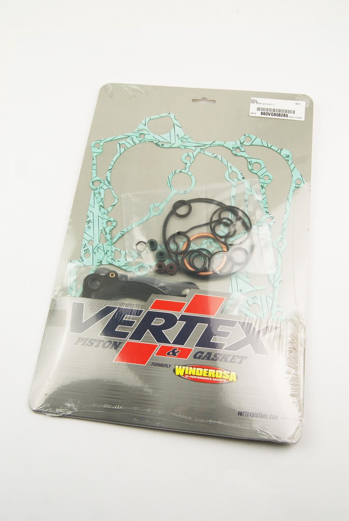 GASKET FULL SET 10-17 CRF250R, VERTEX 860VG808285 HONDA MX