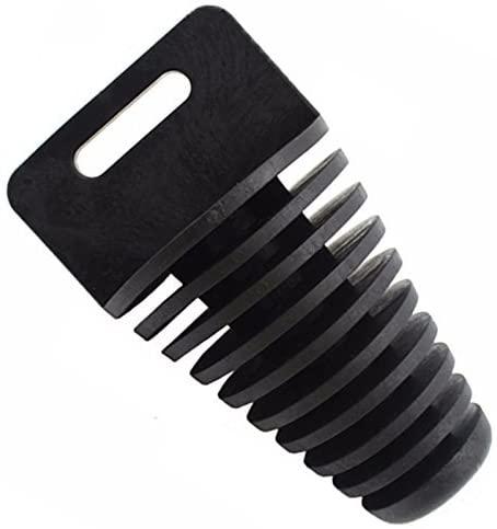 EXHAUST PLUG 34-62mm BLACK EHB009L-BLACK