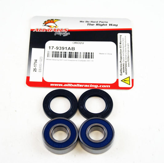 WHEEL BEARING KIT FRONT 2018 HUSQVARNA SVARTPILEN 401, ALLBALLS 25-1794 ROAD