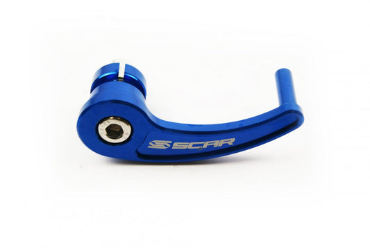 KTM/HUSQ/GAS FRONT AXLE PUL, SCAR FAP500BL, PULLER BLUE