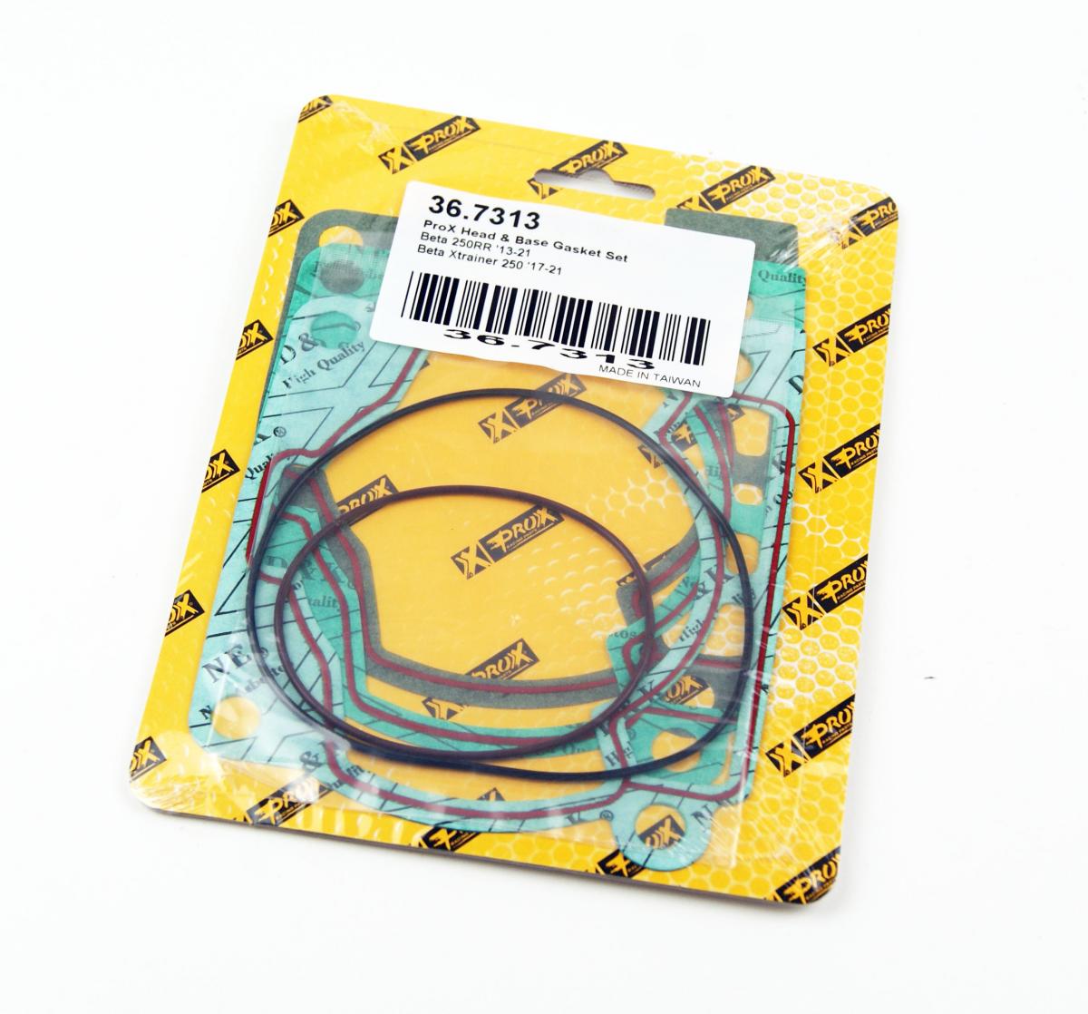 PROX HEAD & BASE GASKET SET, PROX 36.7313 BETA RR250 Enduro