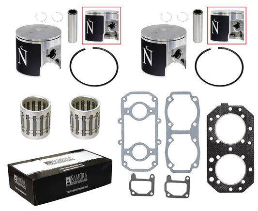 TOP END KIT KAWASAKI 550 82-90, NAMURA NW-20001-2K +0.50 75.50MM
