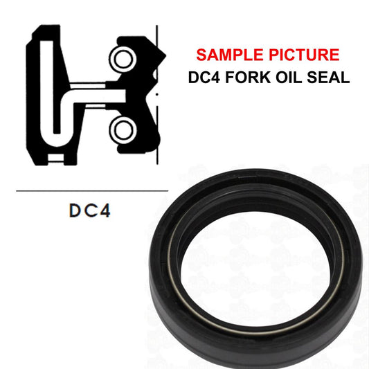 FORK SEAL DC4 43x55x9.5/10.5, E5284 / 35-1032 / EACH, !!! DIRT RACING KIT'S !!!