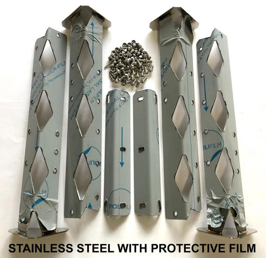 TAGZ FACTORY MX STAND LEG SET, STAINLESS STEELS 304 BRUSHED DP1