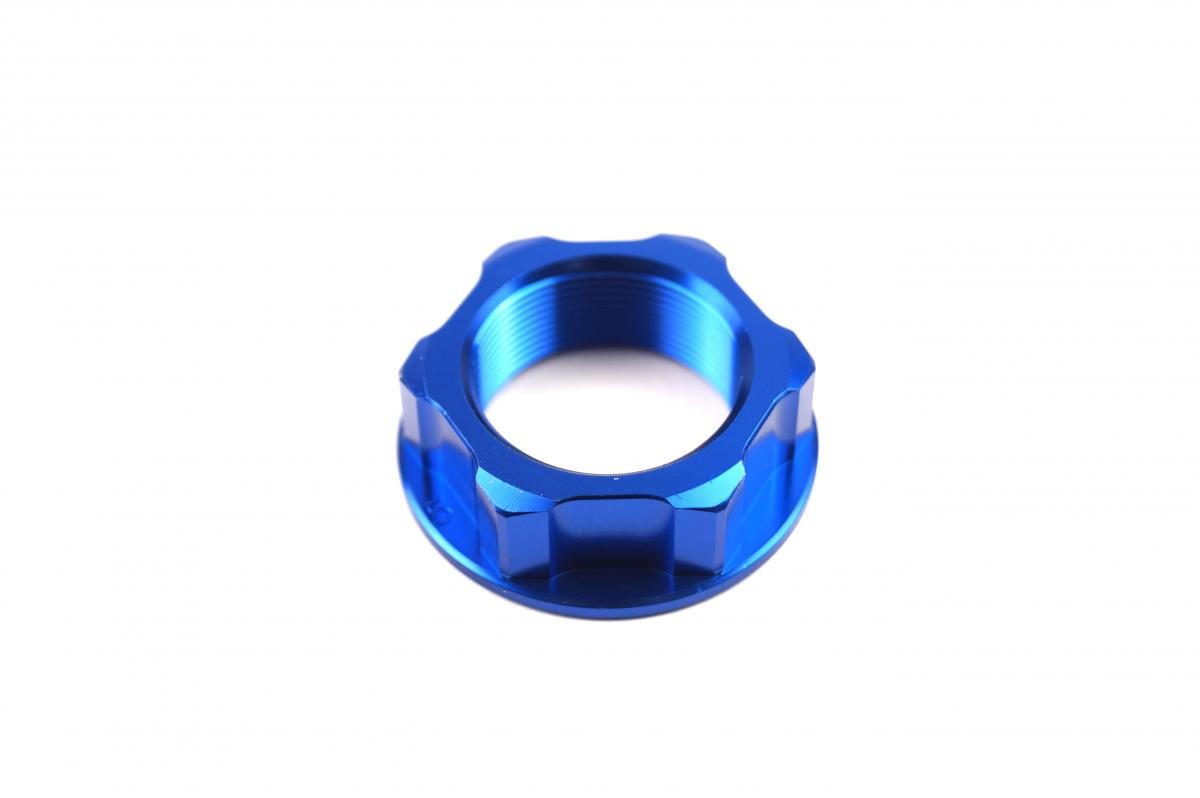 M26x1.00mm STEM NUT EACH BLUE, ALUMINIUM / CRF CR / BLUE,  / CNC