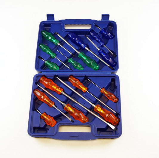 16Pc SCREWDRIVER SET IN CASE KDPSD307